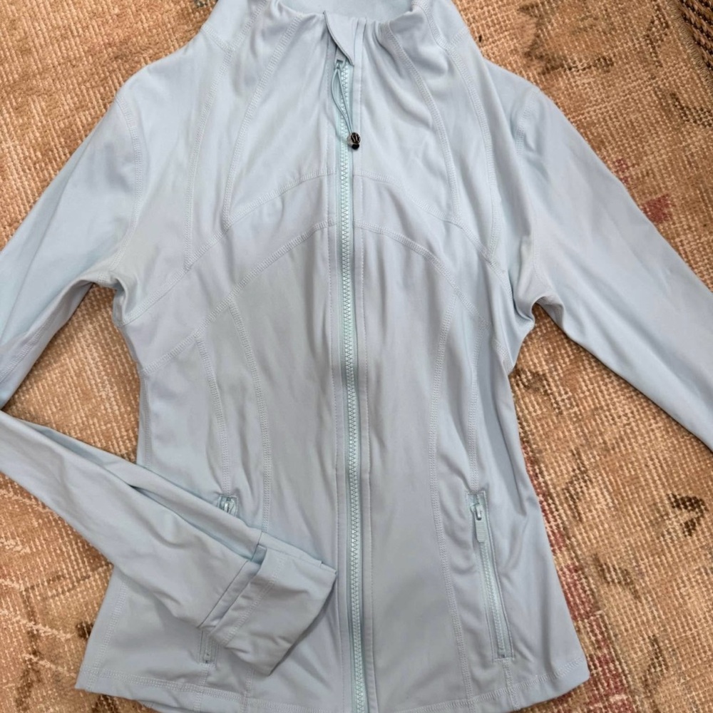 Lululemon Athletica DEFINE Jacket Lightweight Performance— Light Blue